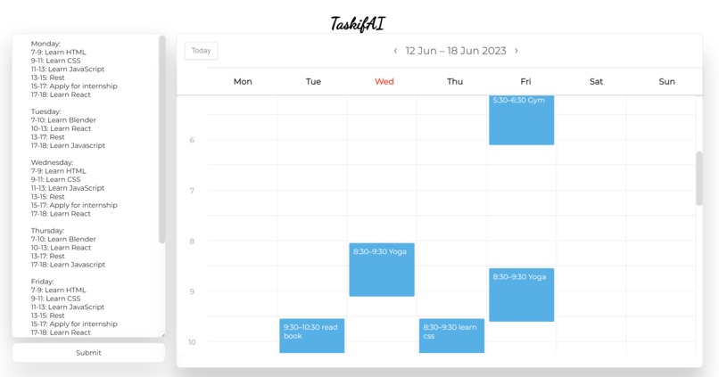 TaskifAI – screenshot 1