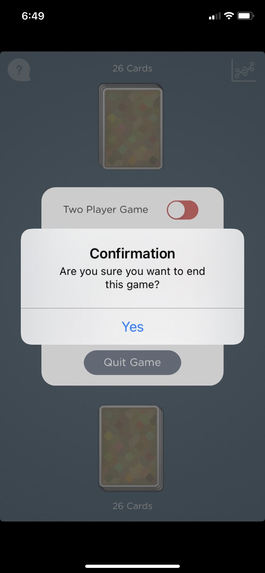 War Card Game – screenshot 4