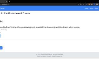 Government Community Forum