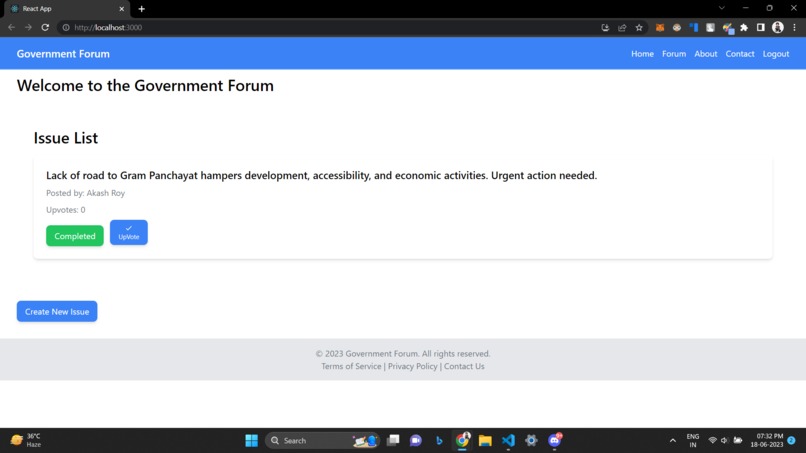Government Community Forum – screenshot 4