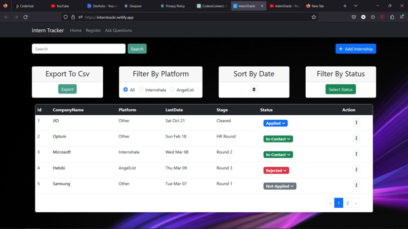 CodersConnect – screenshot 1
