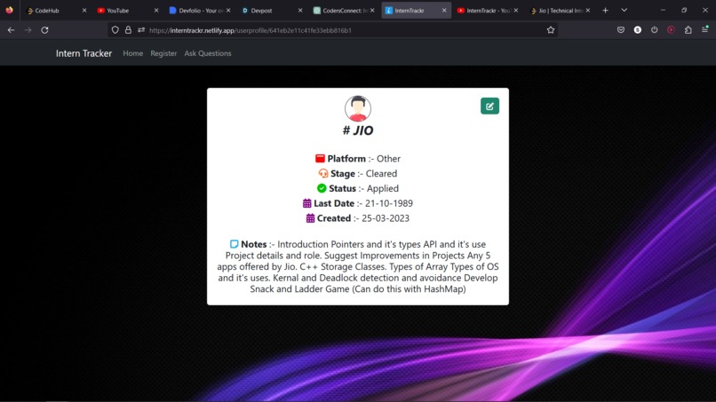 CodersConnect – screenshot 5