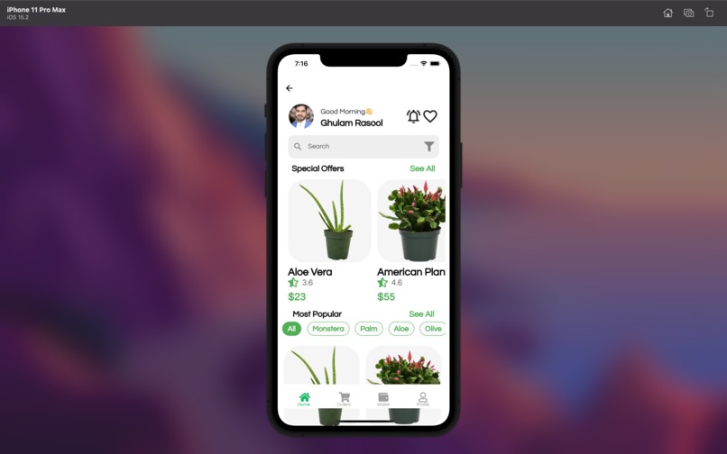 Plantea: An E-Commerce Plant Selling App – screenshot 3
