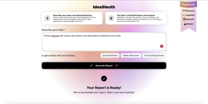 IdeaSleuth – screenshot 4