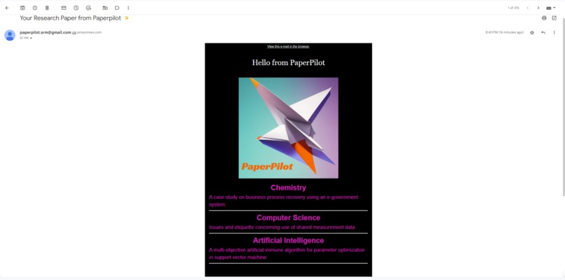 PaperPilot – screenshot 4
