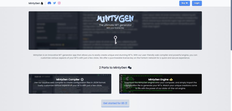 MintyGen – screenshot 2