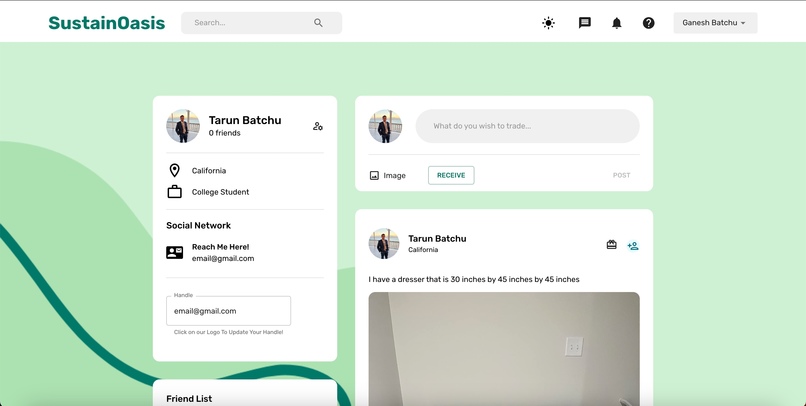 SustainOasis - Where we can reduce waste by sharing items – screenshot 6