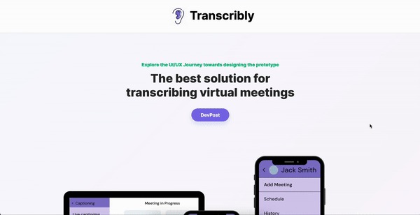 Transcribly – screenshot 2