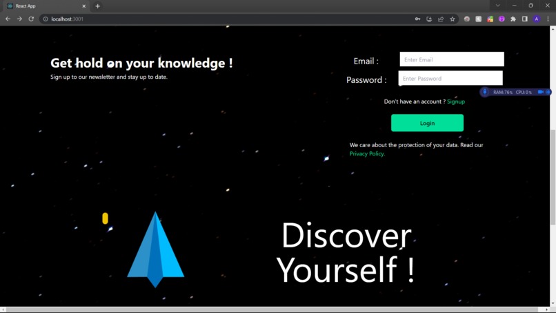 recomendation system – screenshot 3