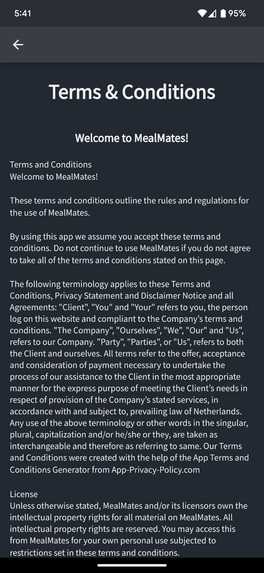 MealMates – screenshot 16