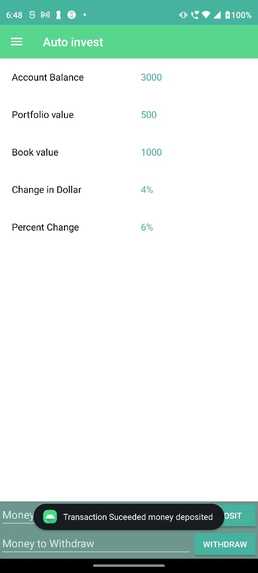 Auto invest – screenshot 7