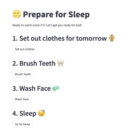 SAMEE - Sleep Assistant for Mindful Evening Experiences – screenshot 5
