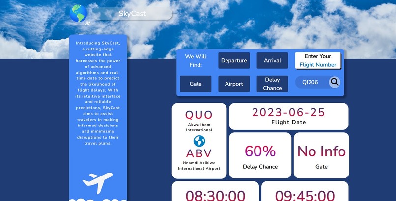 SkyCast – screenshot 1