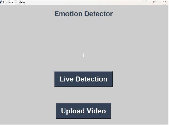 Facial Emotion Recognition for Mood Tracking – screenshot 2