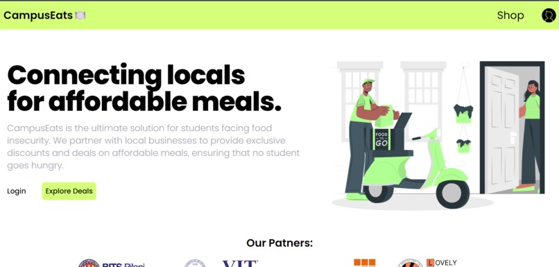 CampusEats – screenshot 1