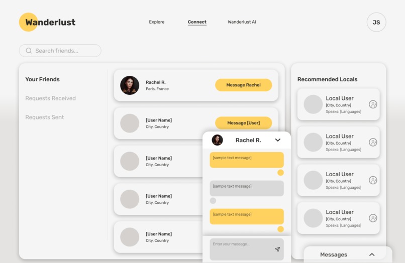 Wanderlust: Travel with Local Guides and AI – screenshot 1
