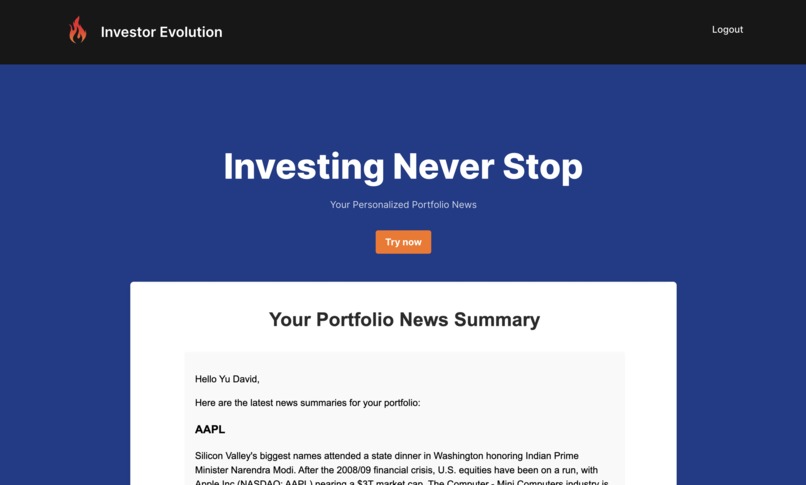 Investor Evolution – screenshot 2