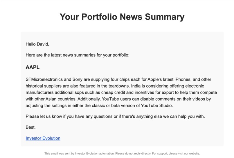 Investor Evolution – screenshot 3