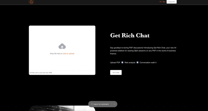 GetRichChat – screenshot 1