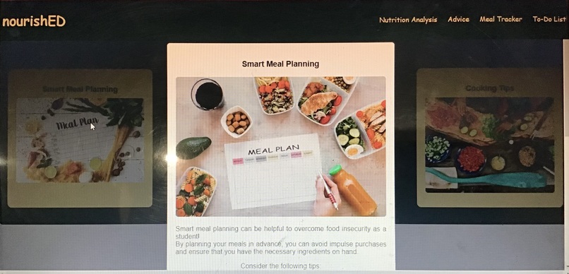 nourishED – screenshot 2