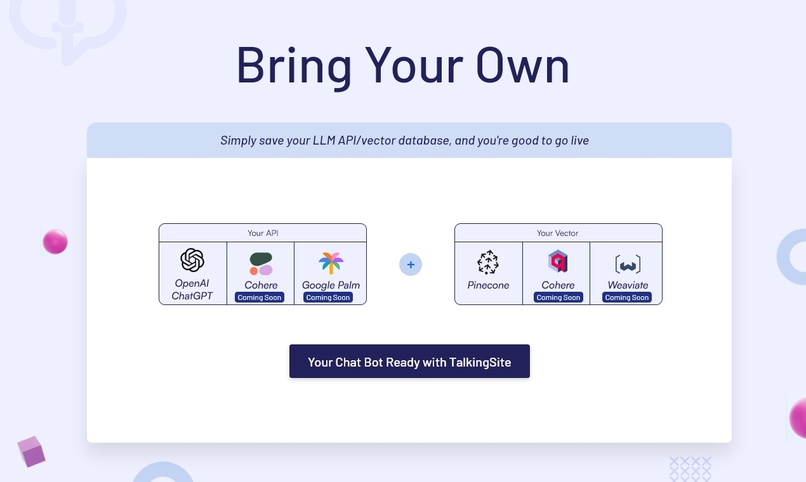 Talkingsite - Website Chat + Voice Bot – screenshot 1