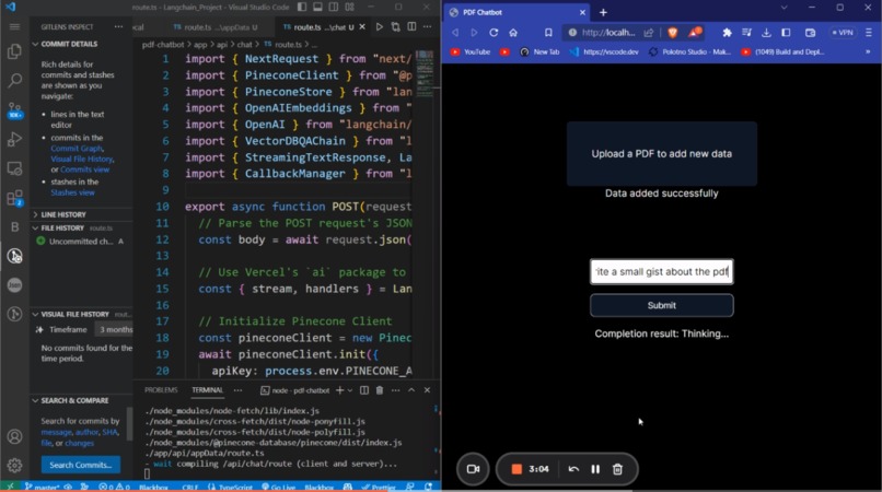 DocuSense: AI-Powered PDF Question-Answering Platform – screenshot 4