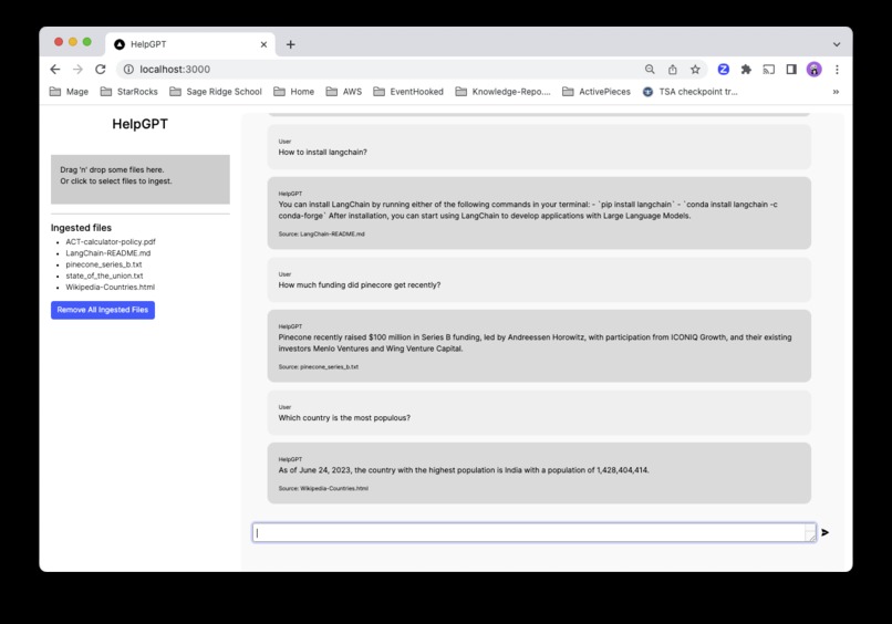 HelpGPT – screenshot 1