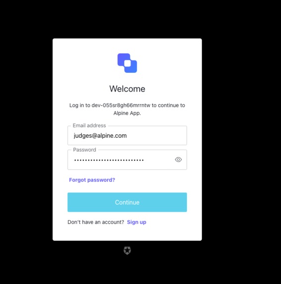 Alpine – screenshot 1