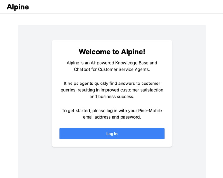 Alpine – screenshot 2