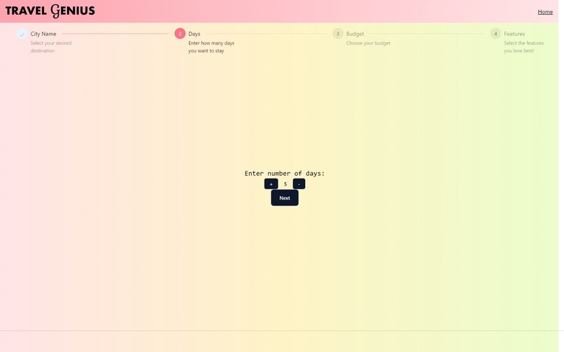 TravelGenius – screenshot 2