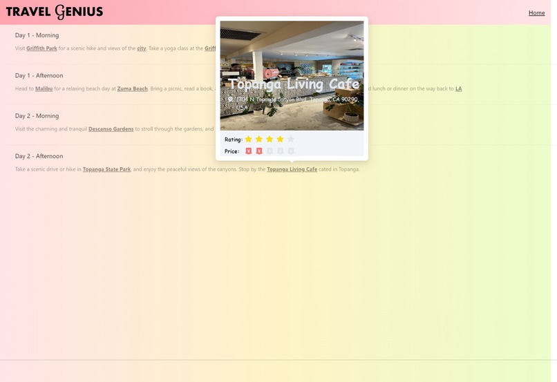 TravelGenius – screenshot 6