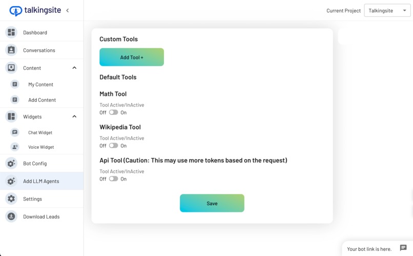 Talkingsite - Website Chat + Voice Bot – screenshot 5