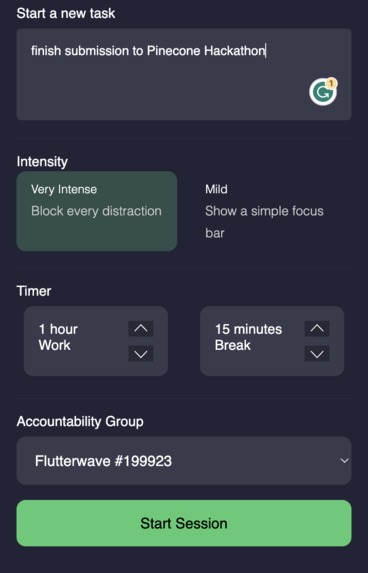 FocusTug – screenshot 1