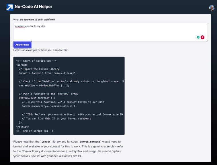 No-Code Langchain – screenshot 1