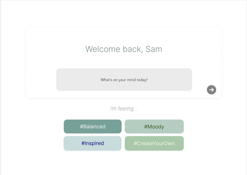Mood Journal  – screenshot 1