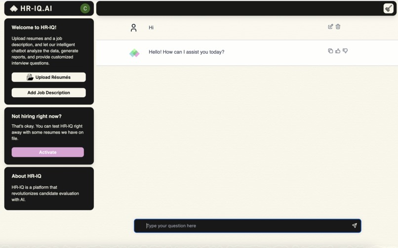 HRIQ – screenshot 2