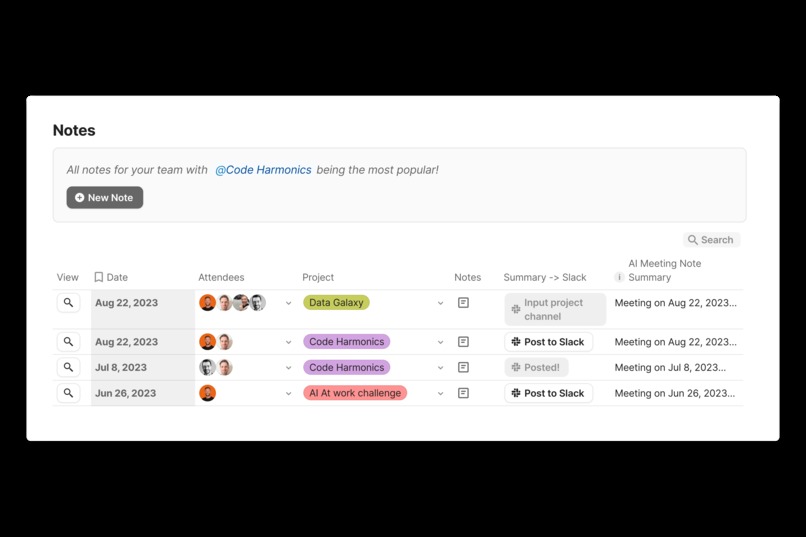 Slack Meeting Summarizer – screenshot 1