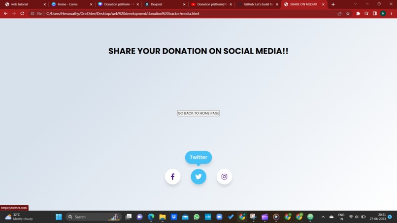 Donation Platform – screenshot 4