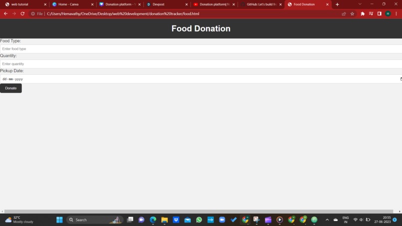 Donation Platform – screenshot 5
