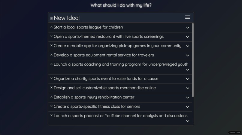 whatshouldidowithmylife? – screenshot 5