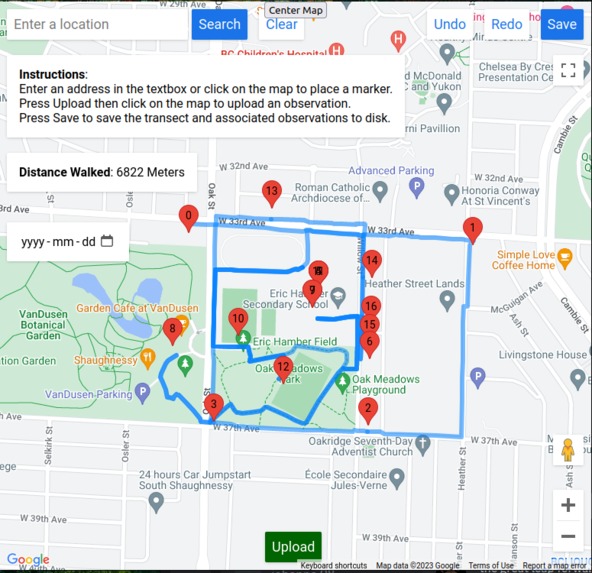 TransectNat – screenshot 1