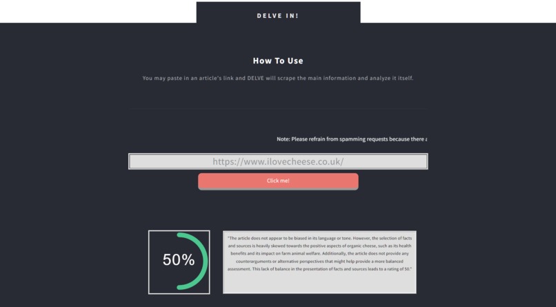 DELVE: The World's Best Bias Detector – screenshot 4