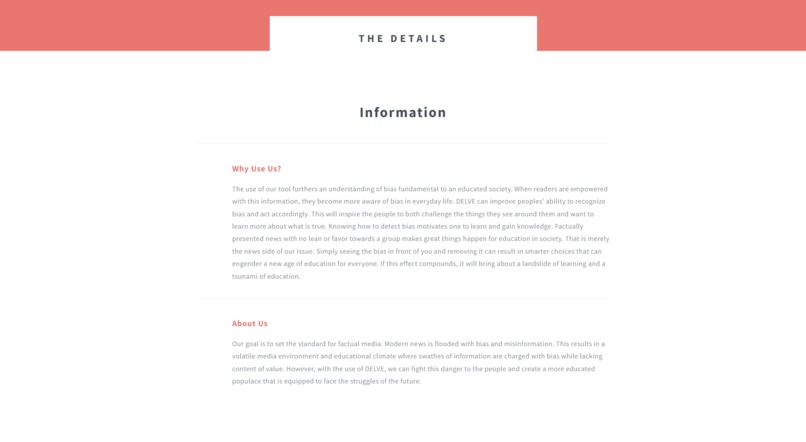 DELVE: The World's Best Bias Detector – screenshot 2