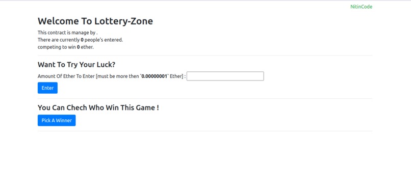 LotteryGame – screenshot 1