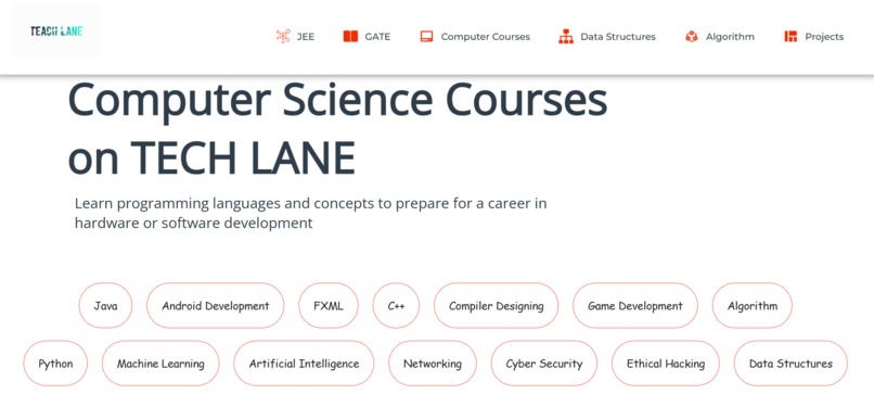 TECH LANE – screenshot 2