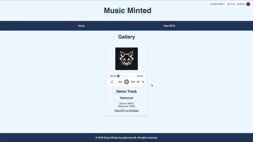 Music Minted – screenshot 2