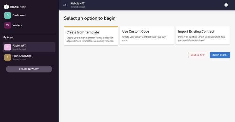 Block Fabric for Fantom (MVP) – screenshot 2