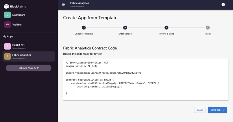 Block Fabric for Fantom (MVP) – screenshot 5