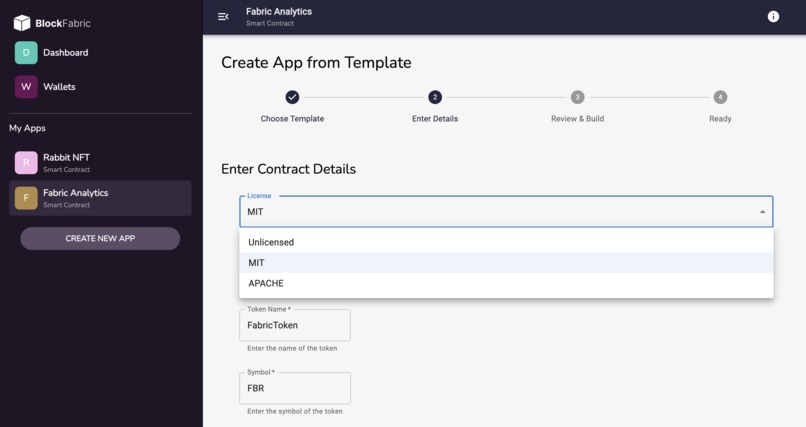 Block Fabric for Fantom (MVP) – screenshot 4