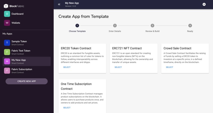 Block Fabric for Fantom (MVP) – screenshot 3